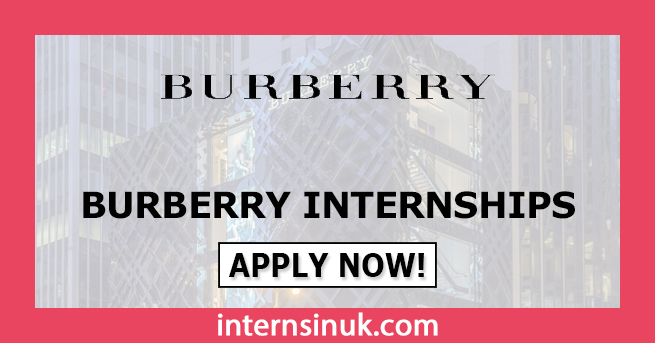 Burberry Internship